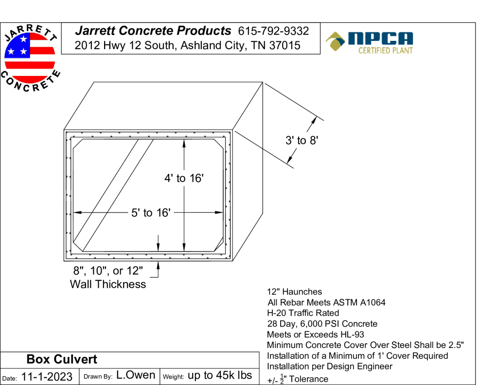 Box Culvert-Layout1