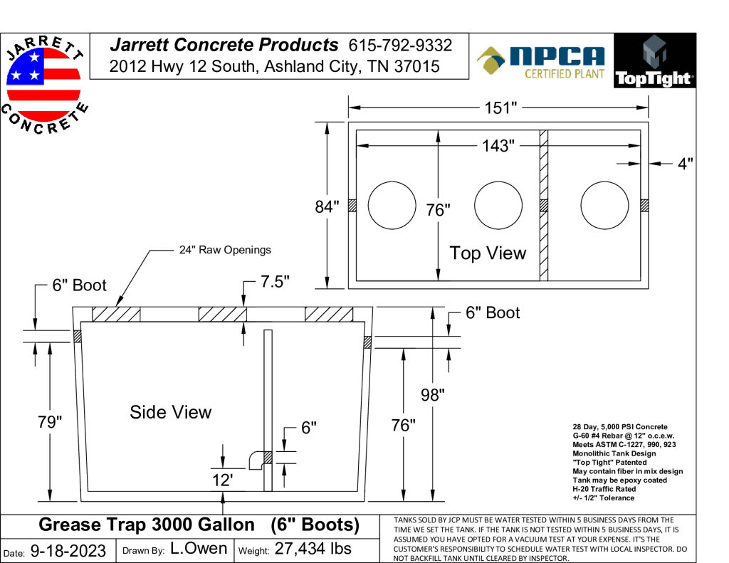 Grease Trap 3000 w6 Inch Boots-Layout1