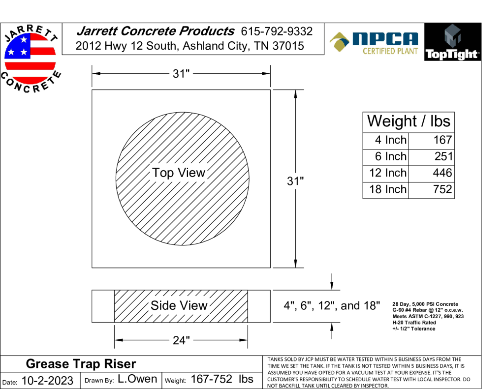 Grease Trap Risers-Layout1