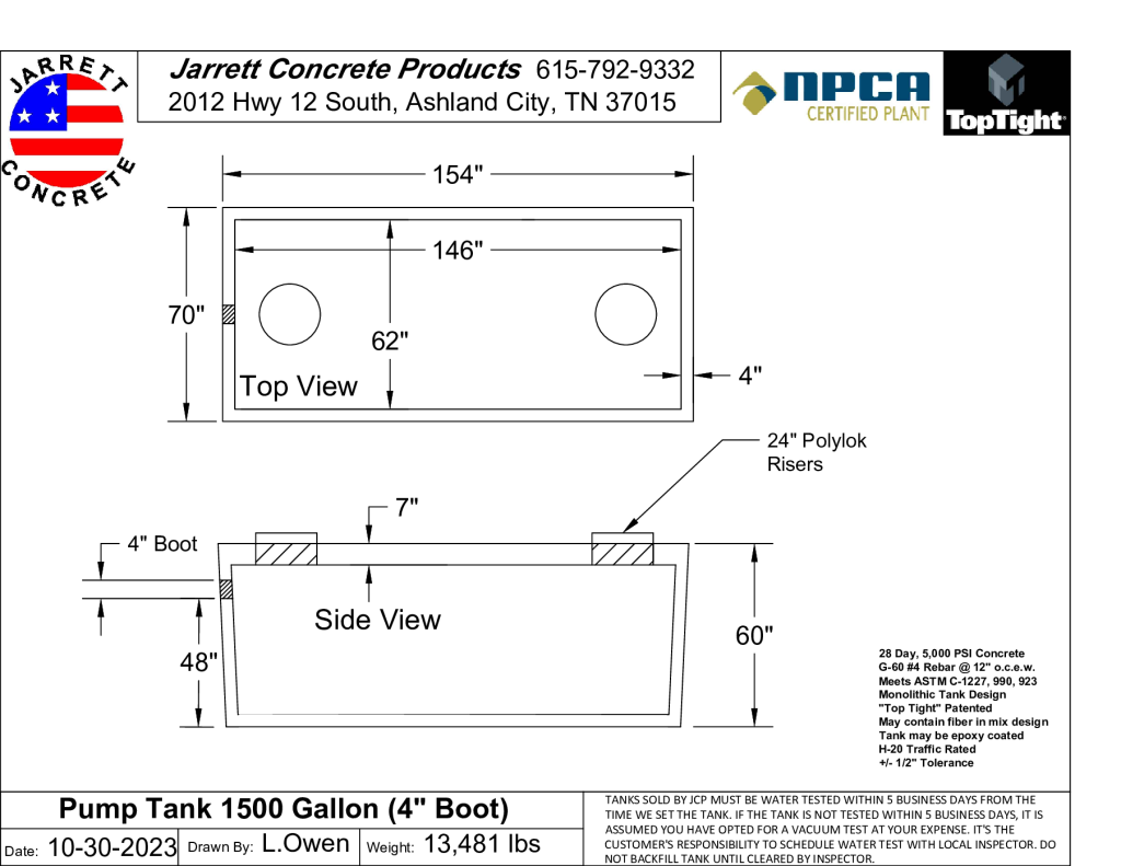 Pump Tank 1500 w4 inch boot-Layout1