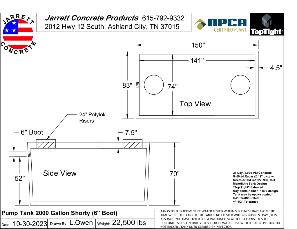 Pump Tank 2000 Shorty w6 inch boot-Layout1