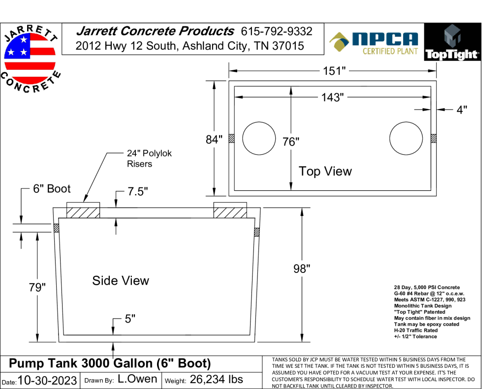 Pump Tank 3000 w6 inch boot-Layout1